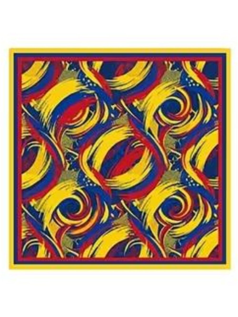 ABSTRACT ART SCARF - Picture 2 of 4